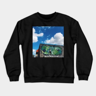 Concrete Jungle Brooklyn Street Art Crewneck Sweatshirt